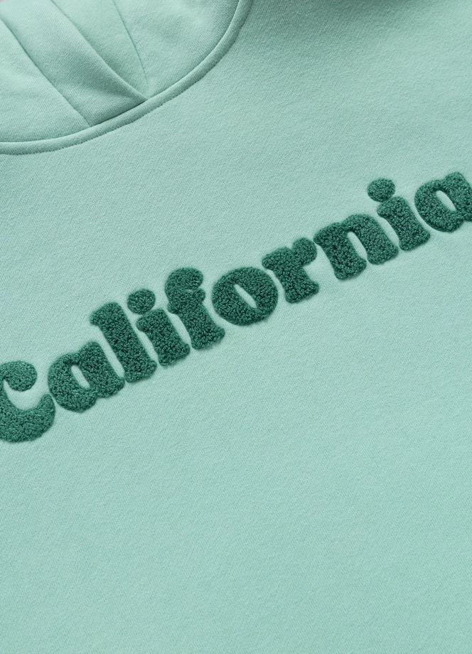 Bluza damska z kapturem Pitbull Tulla California miętowa