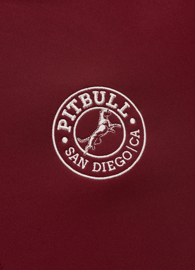 Komplet męski Pit Bull San Diego CA burgundowy