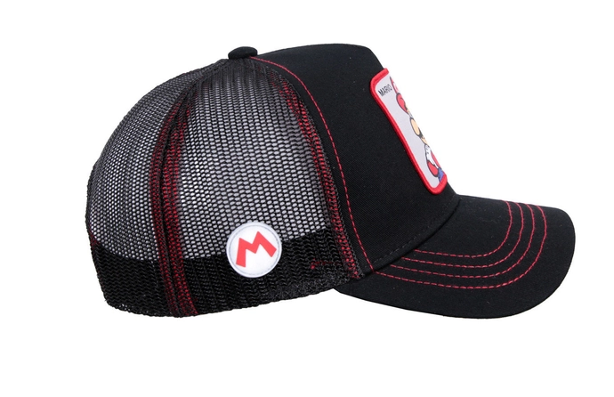 Czapka z daszkiem Capslab Mario Bros czarna