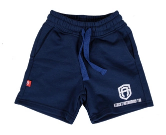 Szorty spodenki dziecięce Street Autonomy Classic Logo navy/white