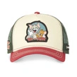 Czapka z daszkiem Capslab Tom&Jerry zielono/czerwono/kremowa