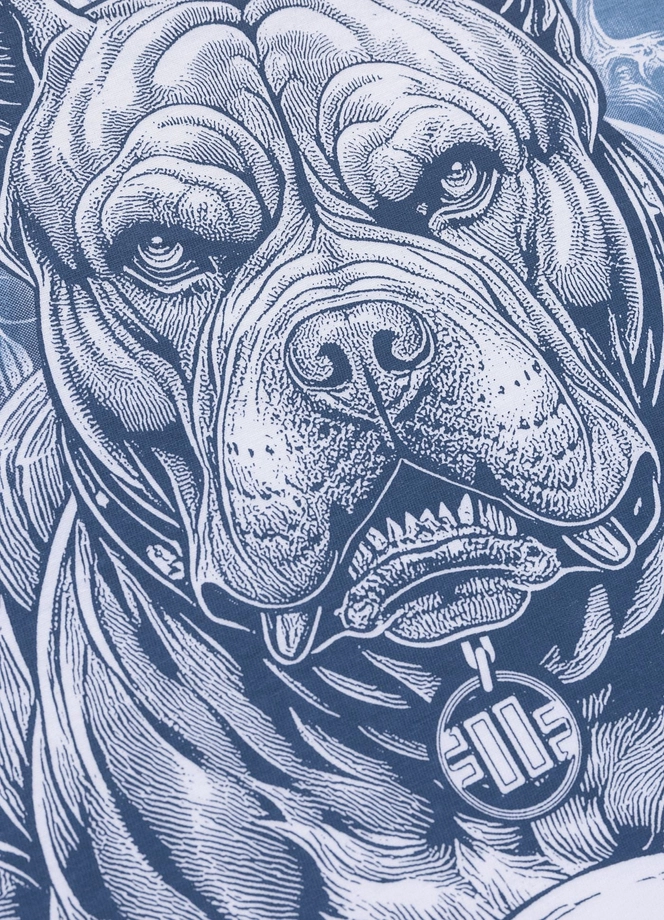 Koszulka męska T-Shirt Pitbull West Coast Guardian Angel biały
