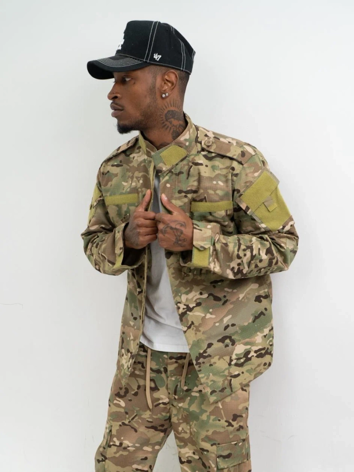 Komplet militarny męski Jigga Wear American Military camo