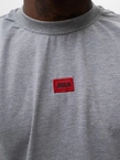 Koszulka męska tank top Jigga Wear Badge szara