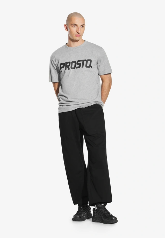 Spodnie męskie Jogger Jeans Baggy Prosto Slate czarne