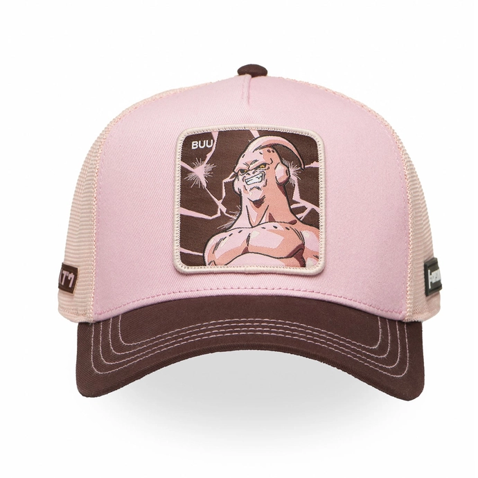 Czapka z daszkiem Capslab Dragon Ball Z Buu różowa