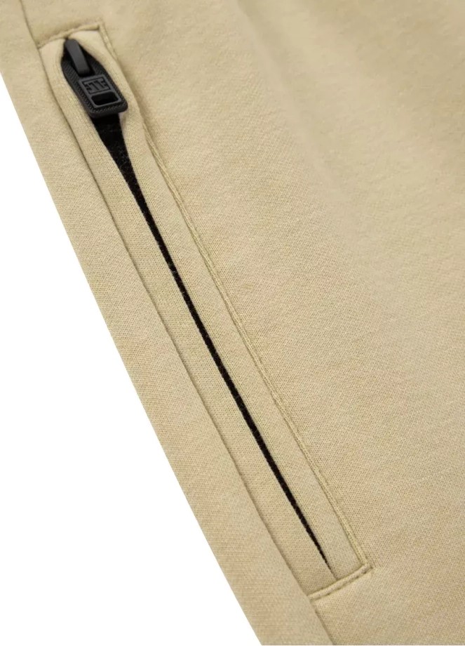 Spodnie dresowe damskie Pitbull Pit Bull Ladies Chelsea beżowe