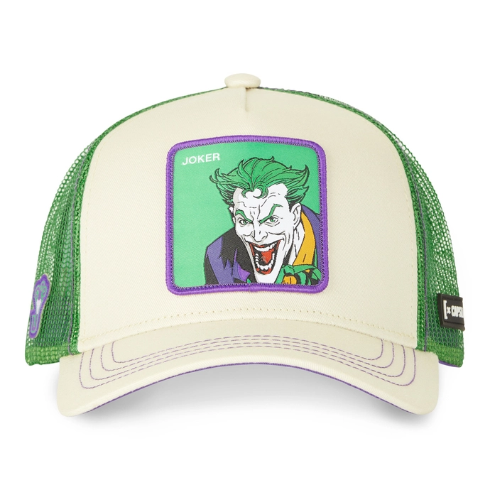 Czapka z daszkiem Capslab DC Comics Joker 2 biała