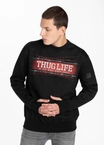 Bluza bez kaptura Pitbull Thug Life crewneck black