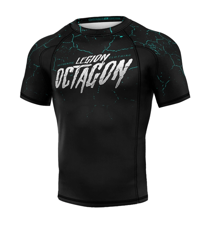 Koszulka męska rashguard Octagon PREMIUM Shitshow czarna