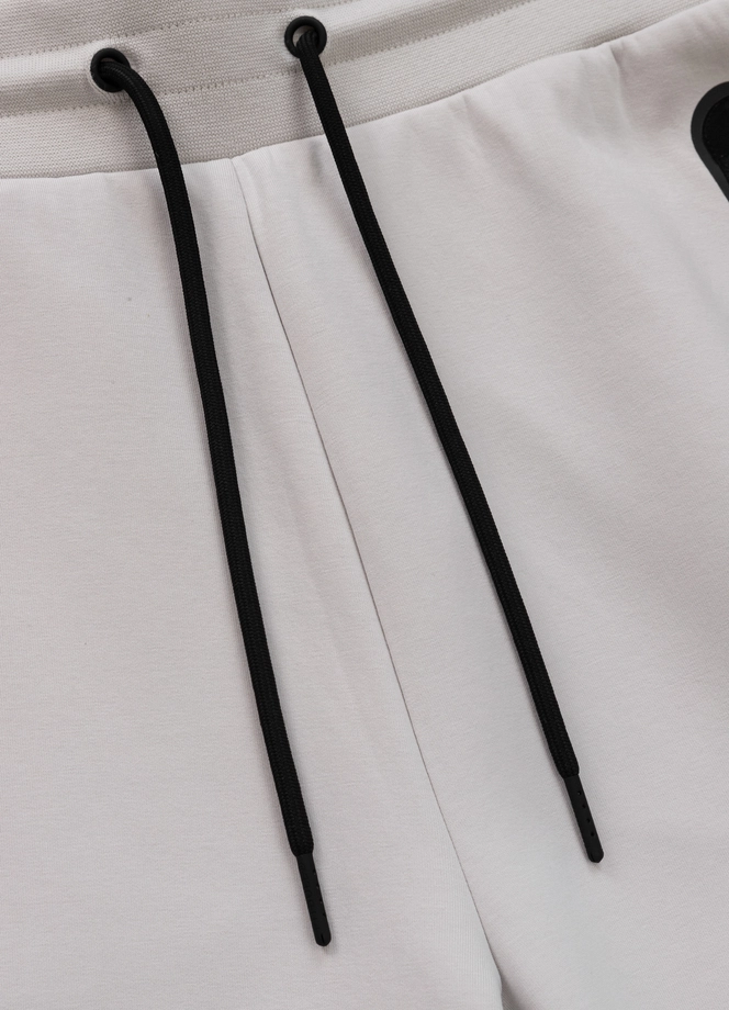 Spodnie męskie dresowe Pitbull Pit Bull Dogwood złamana biel