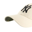 Czapka z daszkiem 47 Brand New York Yankees Natural Ballpark Camo Clean Up kremowa