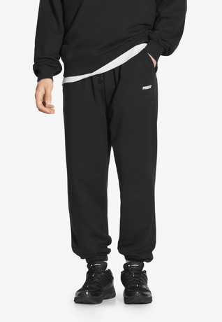 Spodnie dresowe męskie Prosto Infinity czarne