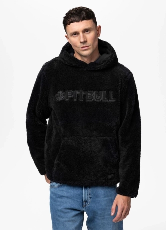 Bluza męska z kapturem Pit Bull Aragon czarna