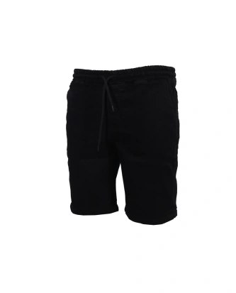 Spodenki męskie szorty jeans Elade Patch czarne