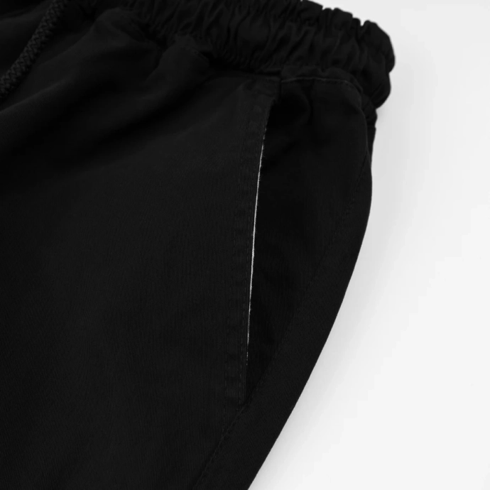 Spodnie męskie chino jogger Patriotic Futura Mini czarne