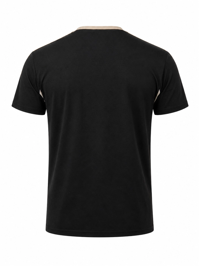 Koszulka męska T-shirt Patriotic Cls Mini Shoulder beżowa/czarna