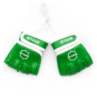 Zawieszka samochodowa na lusterko Octagon Rękawica MMA zielona