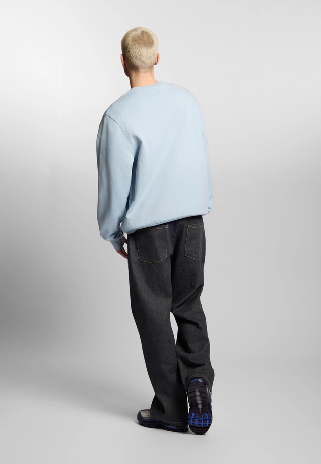 Bluza męska Prosto Old Logo crewneck jasno niebieska