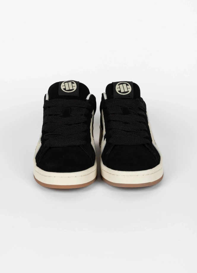 Buty sportowe sneakersy męskie Pit Bull Walker Logo czarne