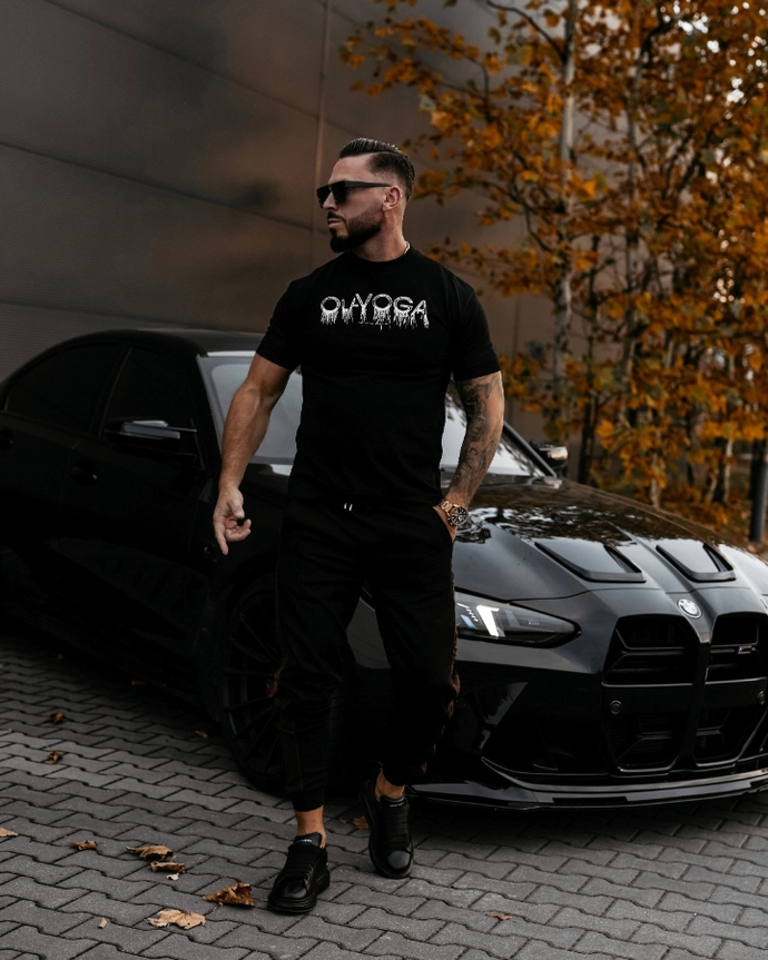 Koszulka męska T-Shirt Olavoga Cuon czarna