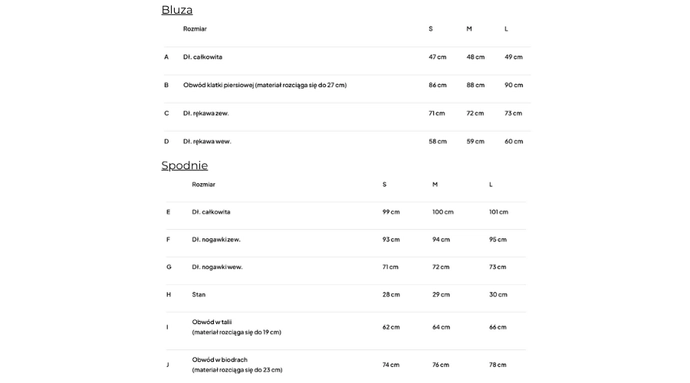 Komplet damski Olavoga Risalito czarny