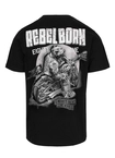 Koszulka męska T-Shirt Pitbull West Coast Rebel Born czarny
