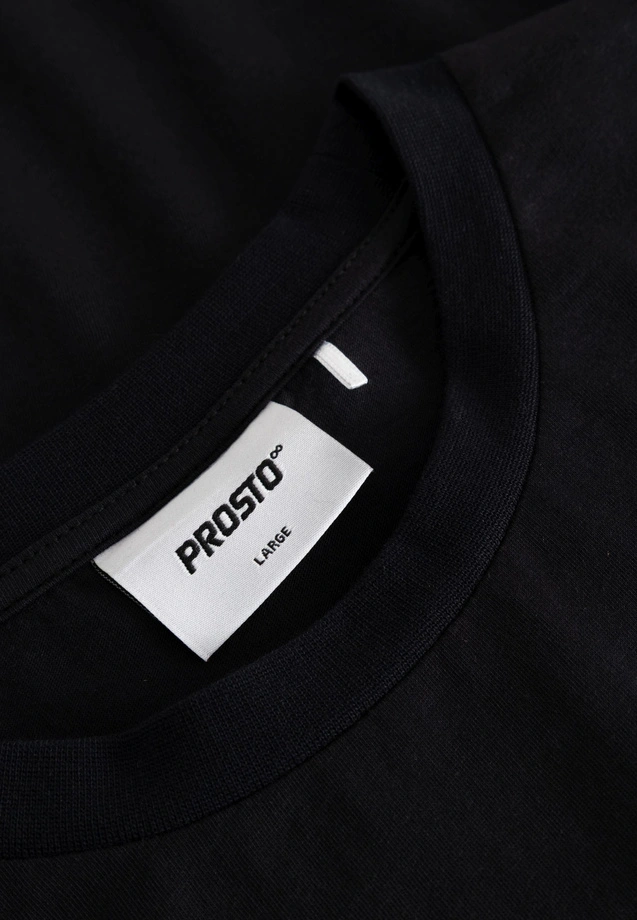 Koszulka męska t-shirt Prosto Root czarno/biała