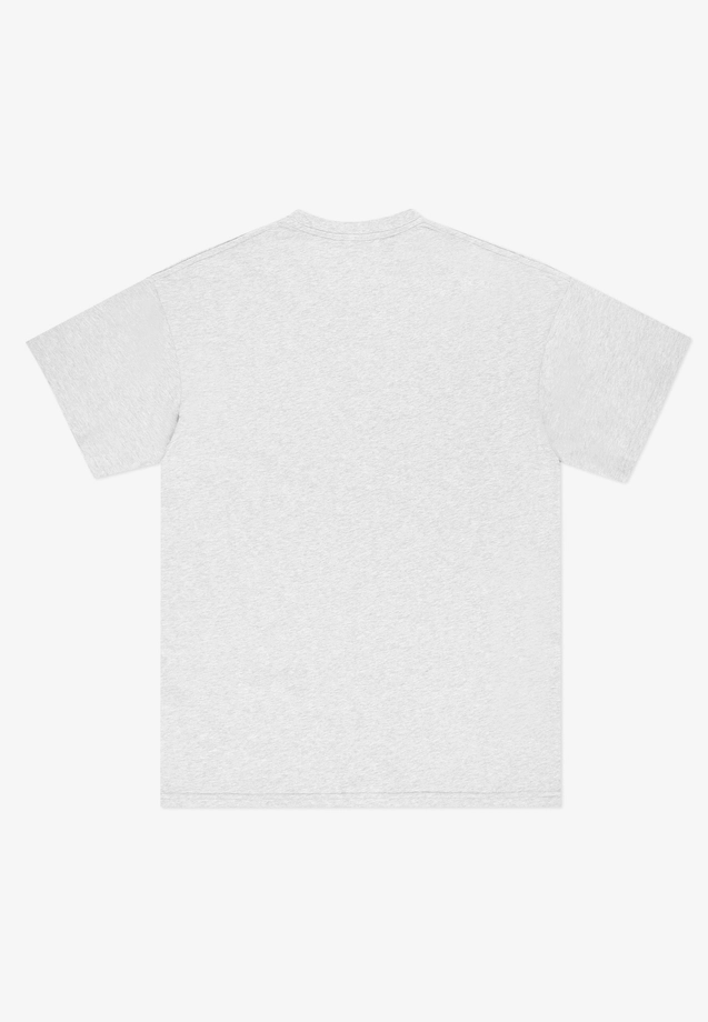 Koszulka męska t-shirt oversize Prosto Box szara