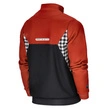 Bluza męska klasyczna Patriotic Epis Motorsport ZIP Ogień na tłoki komin czarna