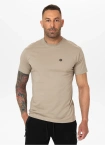 Koszulka męska T-Shirt Pit Bull Pitbull Scott brązowa