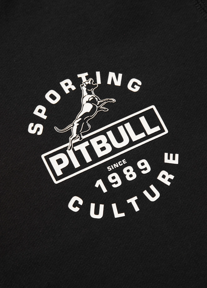 Bluza męska bez kaptura Pitbull Pit Bull Physical Culture czarna