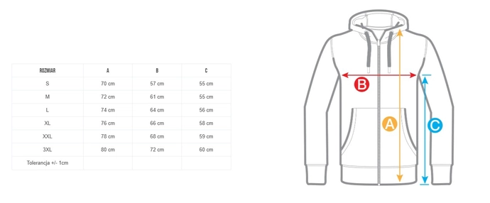 Bluza męska z kapturem Pitbull Pit Bull Para Bellum ZIP zielona