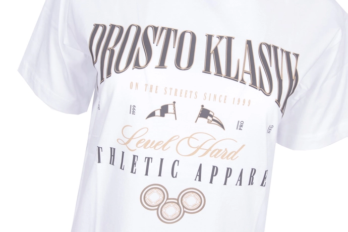 Koszulka damska t-shirt Prosto Klasyk Ness biała