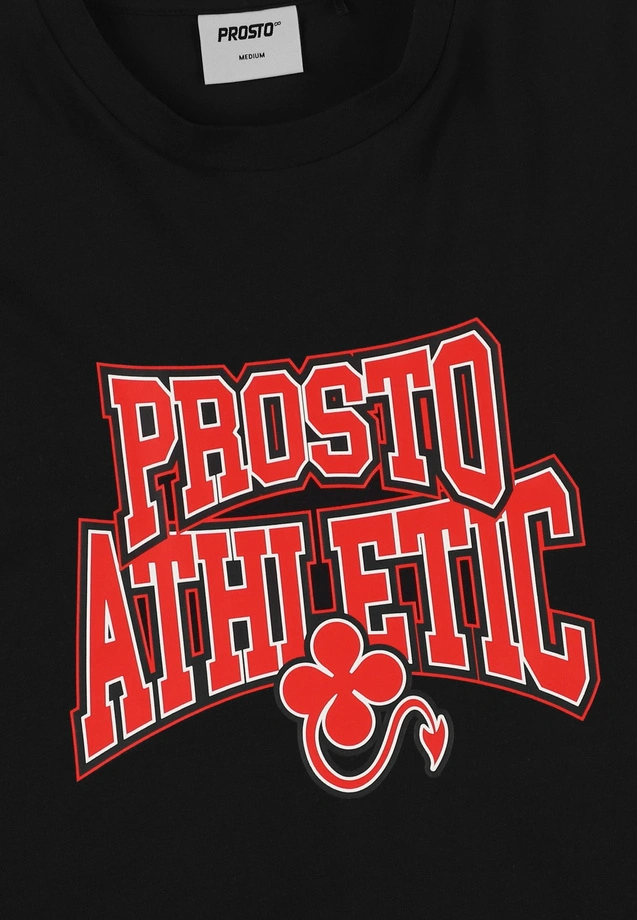 Koszulka męska t-shirt Prosto Chicago czarna