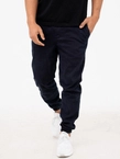 Spodnie męskie Jeans Jogger Jigga Wear Crown granatowe