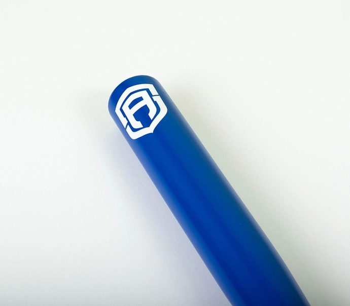 Kij bejsbolowy drewniany Street Autonomy ONLY LOGO niebiesko/biały DRUGI GATUNEK