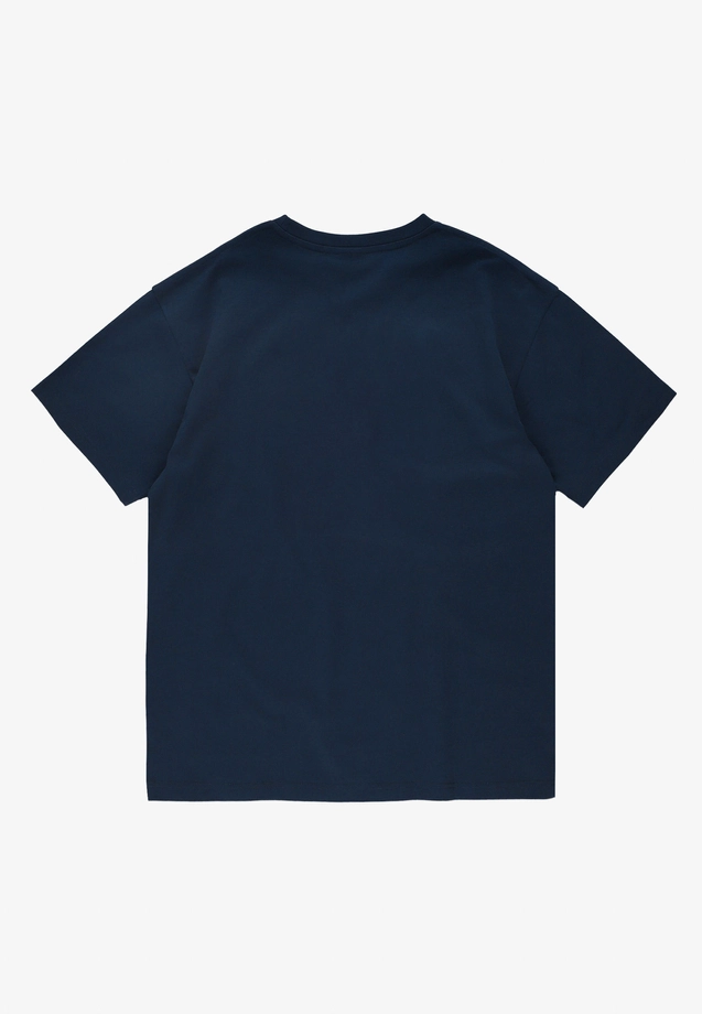 Koszulka męska t-shirt Prosto Biglog granatowa