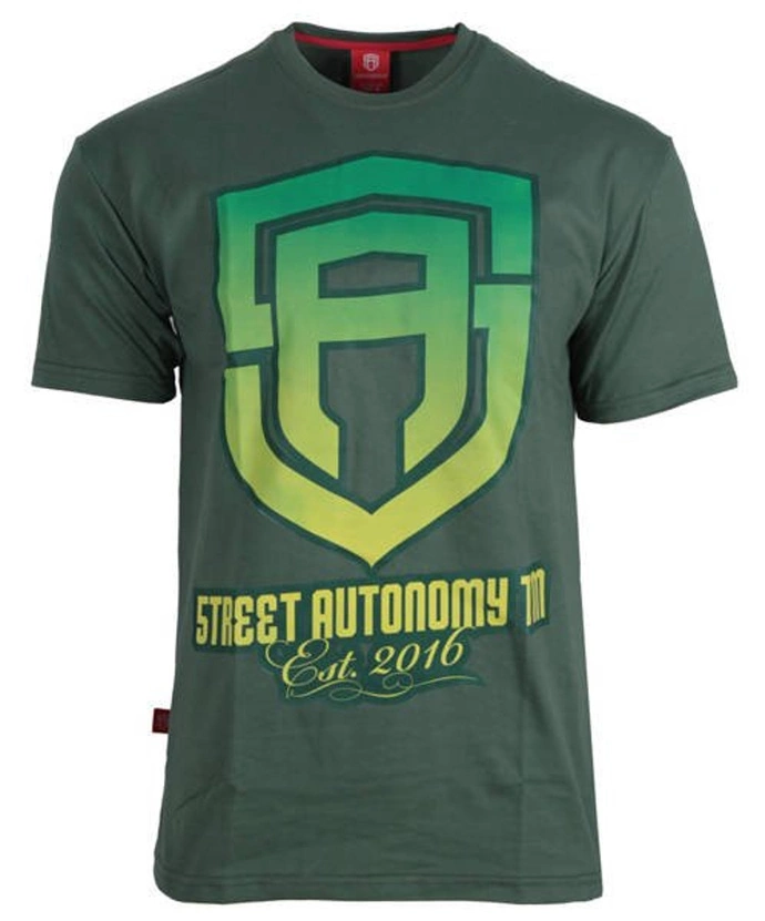 Koszulka T-shirt Street Autonomy EST 2 green/yellow