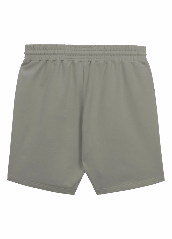 Komplet dresowy męski krótki Pitbull Pit Bull Tape Nugget dusty salvia