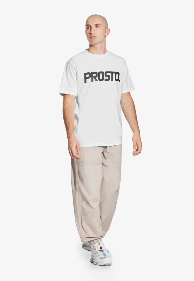 Spodnie męskie Jogger Jeans Baggy Prosto Slate beżowe