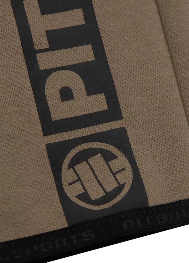 Spodenki szorty dresowe męskie Pit Bull Saturn Pitbull brązowe