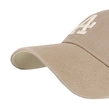 Czapka z daszkiem 47 Brand Los Angeles Dodgers Ballpark Clean Up jasno brązowa