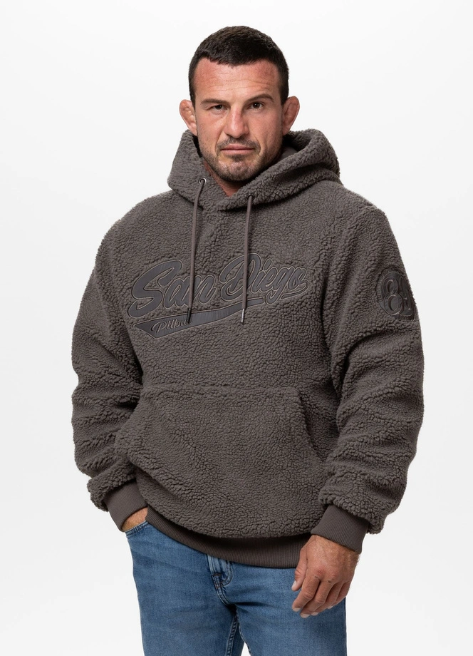 Bluza męska z kapturem Pit Bull Galaxy taupe