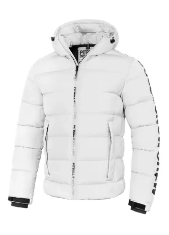 Kurtka zimowa męska Pit Bull Airway IV 24 Hooded Jacket biała