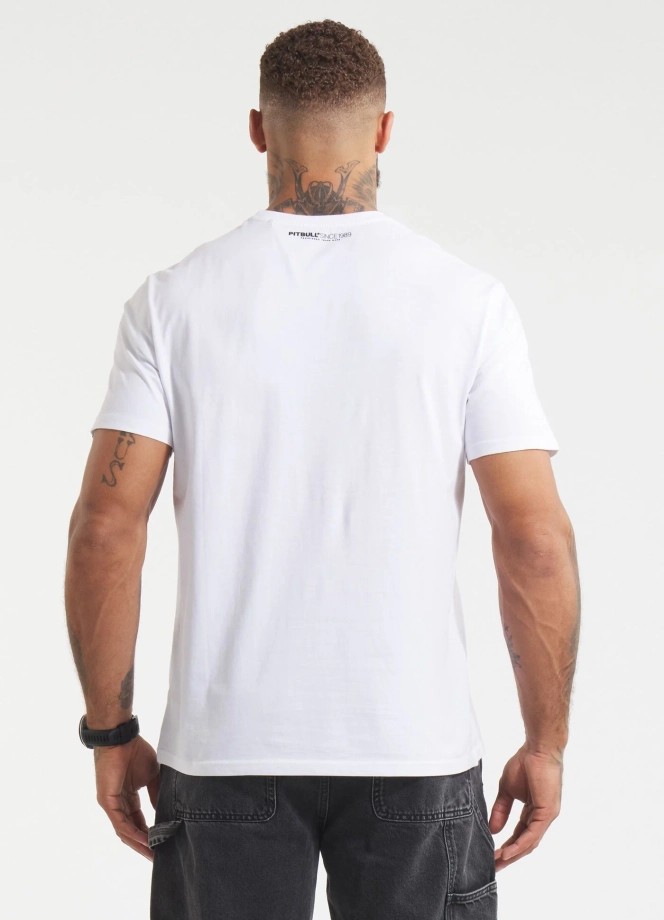 Koszulka męska T-Shirt Pitbull Casino biała