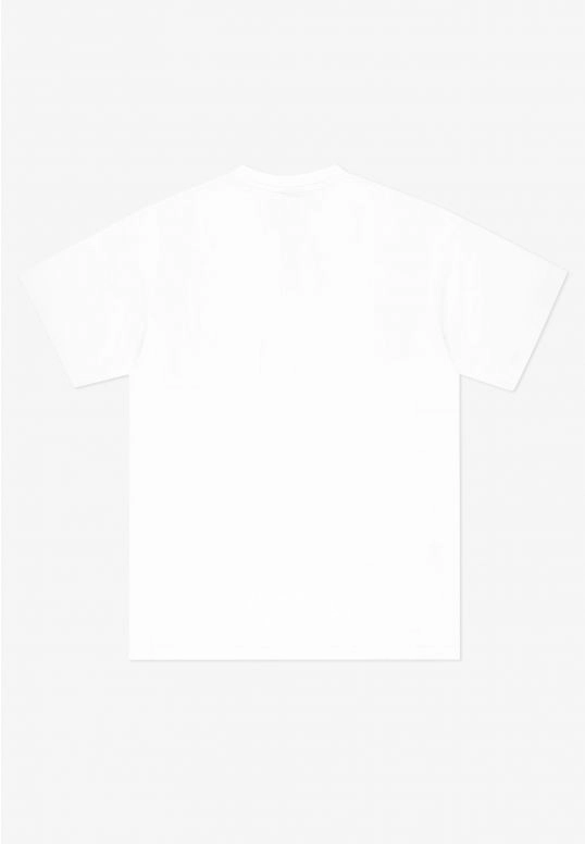 Koszulka męska t-shirt oversize Prosto Box biała