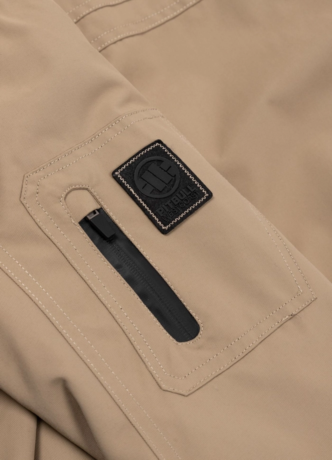 Kurtka zimowa męska Pit Bull Balboa II ciemny beż