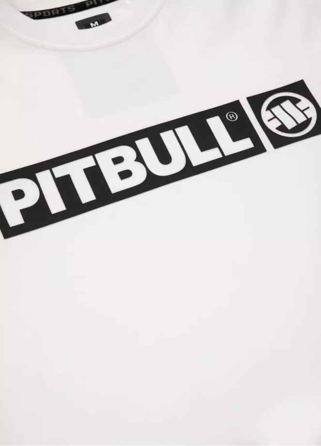 Bluza męska Pitbull Beyer Pit Bull crewneck biała