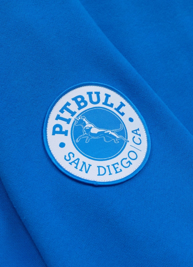 Bluza męska bez kaptura Pit Bull Norton niebieska